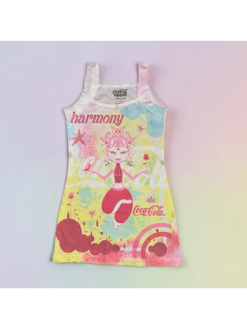 Harmony Pastel Graphic Tank Top